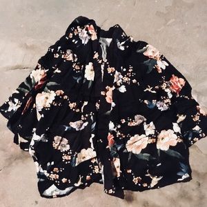 Short kimono style shirt?